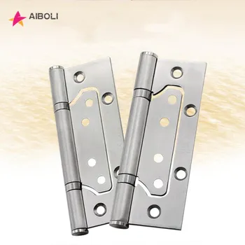 

AIBOLI Letters Hinges Ball Bearing Flush Hinges Stainless Steel Door Hinges with Screws Furniture Wardrobe Door Hinge