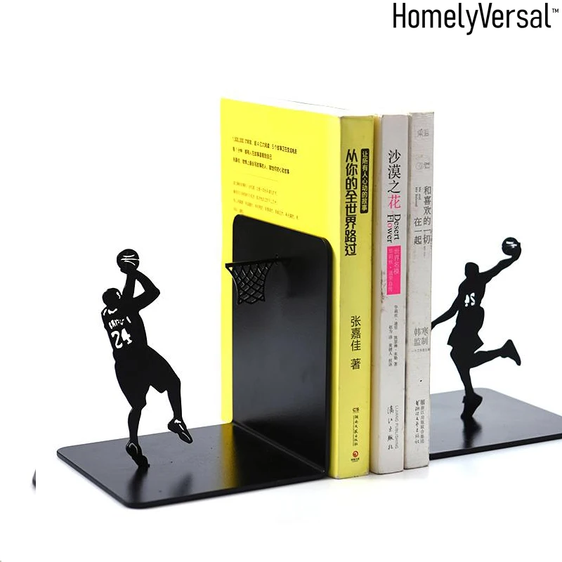 Модный крутой металлический стопор для двери человека-образный баскетбольный вентилятор книжный шкаф для школы канцелярские и офисные принадлежности