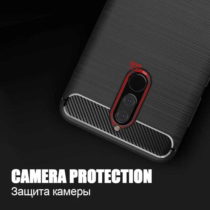 Matte Carbon Fiber Silicone Case For Huawei P10 P9 P8 Lite 2017 Case Soft TPU Cover For Huawei Mate 10 Lite P20 Pro P Smart Case (4)