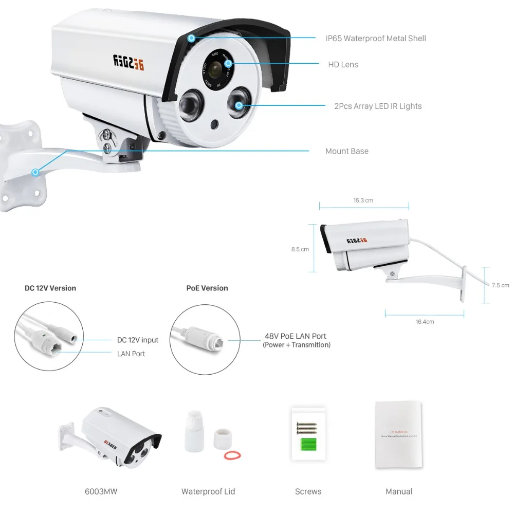 Besder Автоматический зум 4X Моторизованный объектив 2,8 мм-12 мм CCTV камера Full HD 1080P 2MP HI3516E SONY IMX323 ONVIF IP камера DC 12 В 48 в PoE