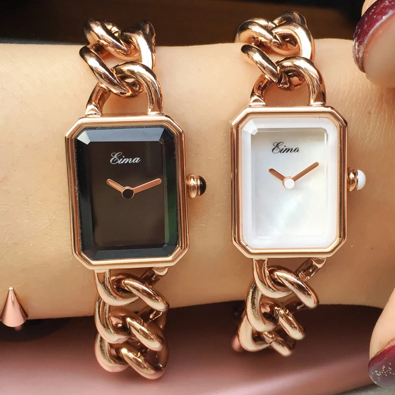 EIMA Top Luxury Women Stainless Steel Bracelet Quartz Wristwatches Fashion Popular Lady Dress Watches Feminino Relojes