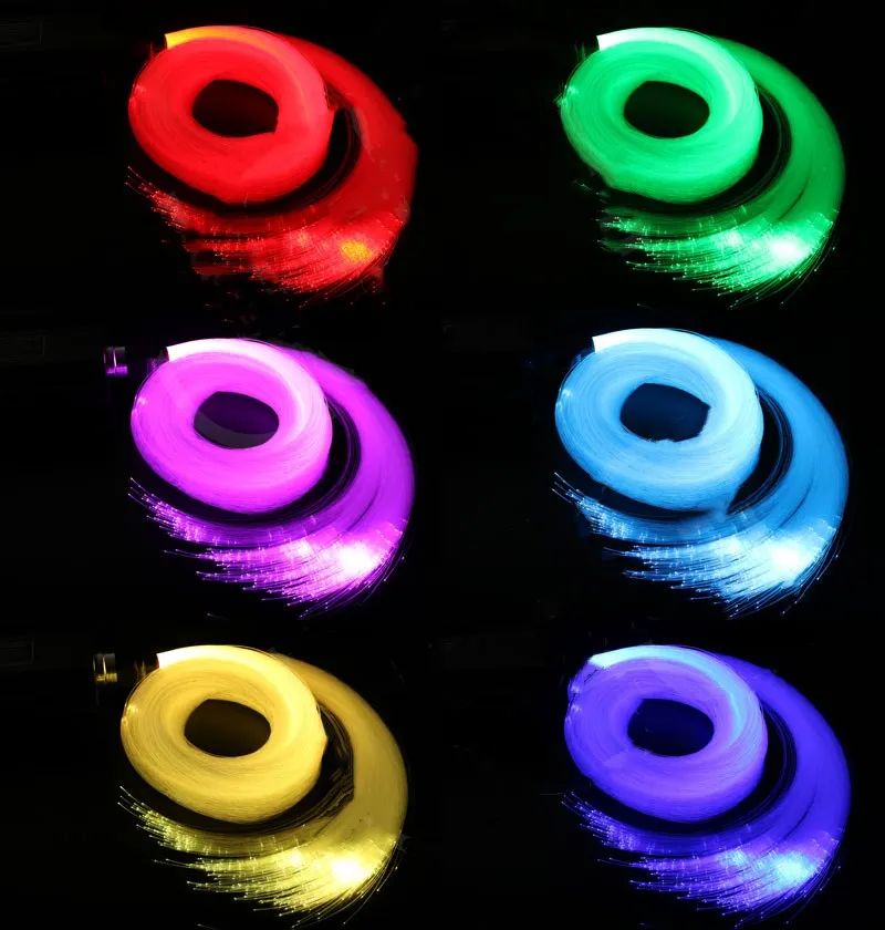 DMX 45 Вт RGB светодиодный волоконно оптический двигатель с 28 кнопками RF пульт