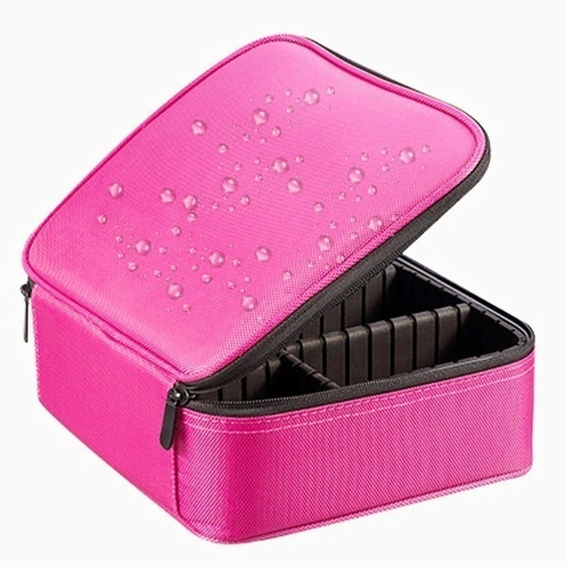 Cosmetic for Women Waterproof Professional Portable Suitcase  Cosmetic Manicure Case Makeup Travel necessaire Organizer Bag