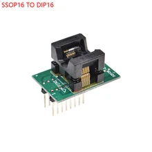 1 шт. SSOP16 TSSOP16 к DIP16 программист адаптер гнездо TSSOP к DIP конвертер тестовый чип IC для 0,65 мм шаг