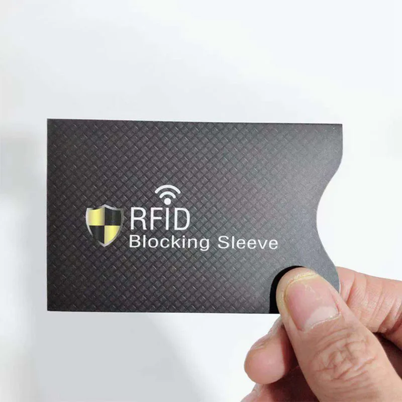 Для RFID Карточки Анти кражи рукав кредитной карты протектор для карт из