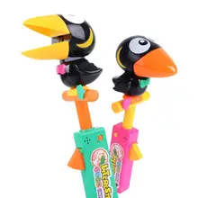 Смешные дети мультфильм Фламинго Ворон динозавр Запись голоса вокальная игрушка подарок звукозапись повторение