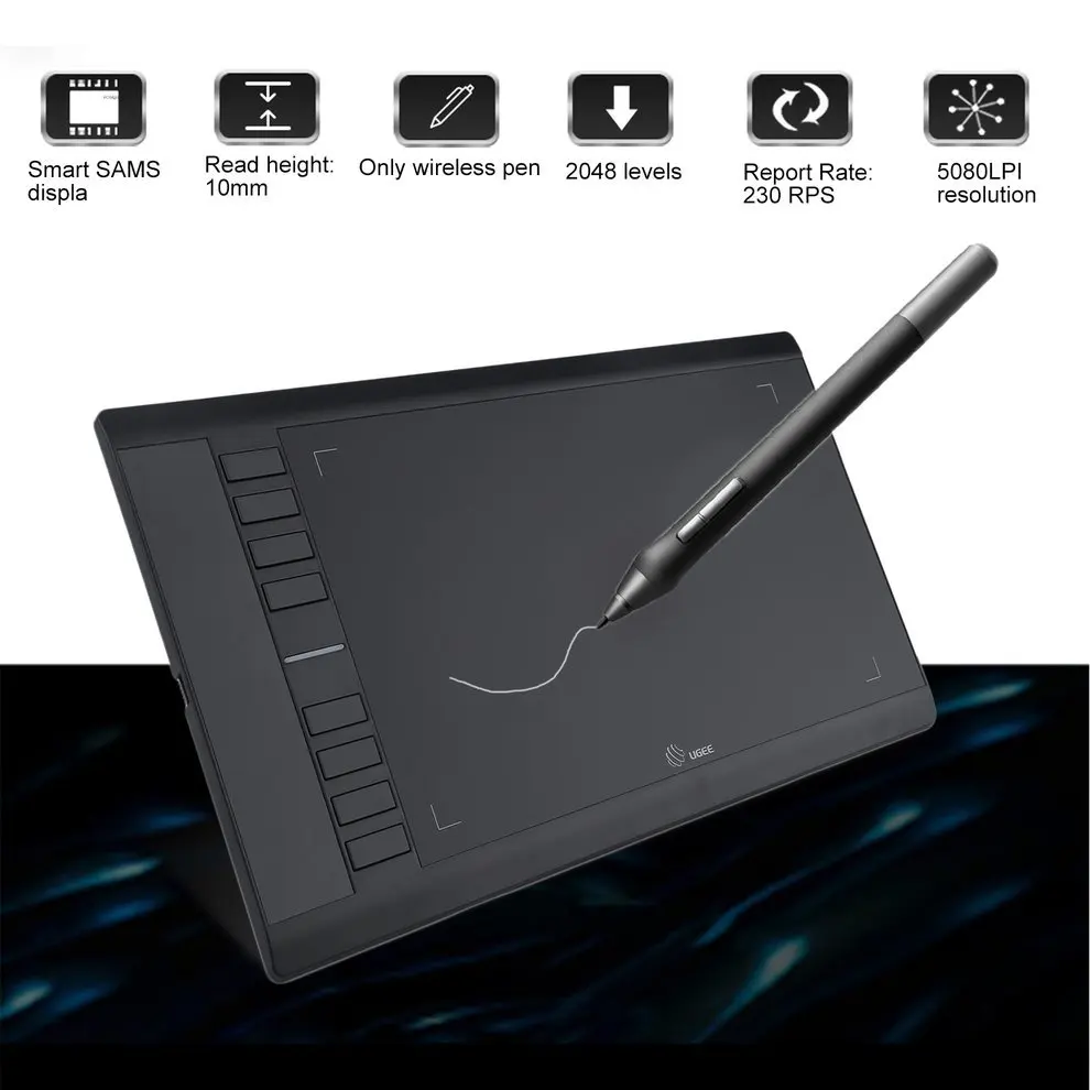 UGEE M708 10 6 Inch Ultra Thin Portable Electronic Digital font b Tablet b font Graphics