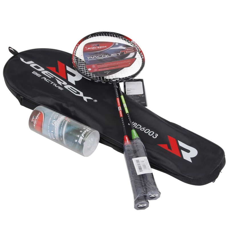 Buy 2pcs Joerex Cheapest Badminton Racquet Steel Alloy