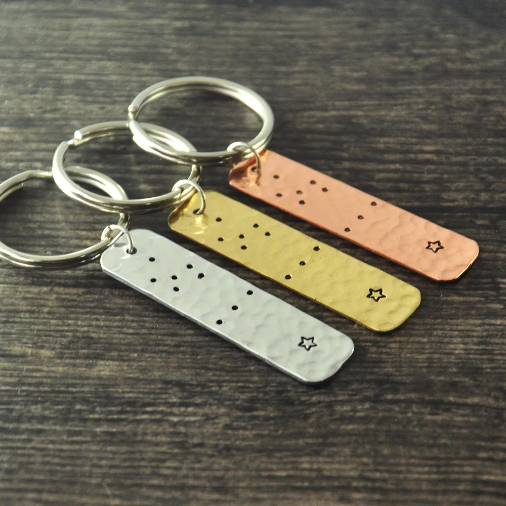 

Custom Libra Constellation keychain,Libra Sign Birthday Gift, Star Sign,Zodiac Gifts,Personalized Zodiac keychain