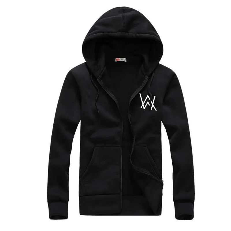 

2018 Mens Hoodies Sweatshirts Music DJ Comedy Alan Walker Hip Hop Hoodie Black Jacket Men Clothes Fashion Hooded Hombre