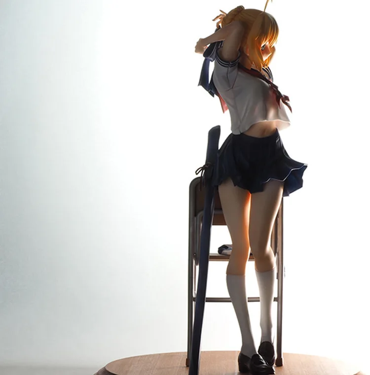 

Fate/Grand Order Saber Sailor Suit Ver. Action Figure 1/7 scale painted figure Altria School Uniform Ver. Doll PVC figure Toy