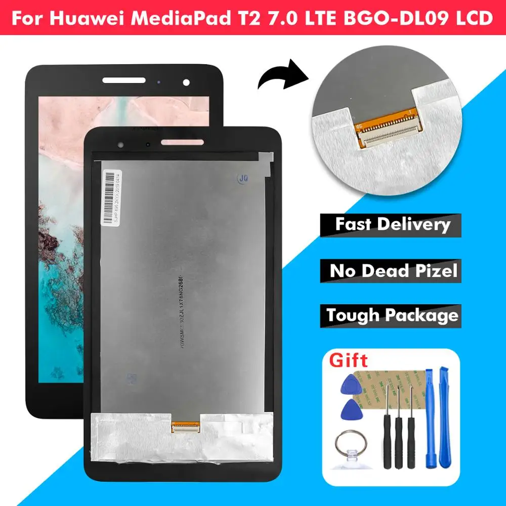 Бесплатная доставка для Huawei MediaPad T2 7 0 LTE BGO L03 L03A DL09 сенсорный экран дигитайзер ЖК