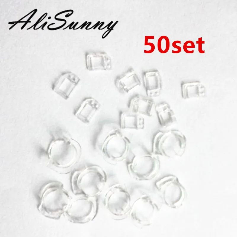Комплект AliSunny 50 линз передней камеры + пластиковый держатель датчика для iPhone 7 6 6S Plus 5S 5 приближения зажим