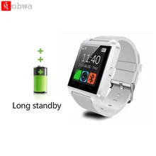 Smartwatch Bluetooth U8 Smart Watch Silicone Strap Clock Sport Bracelet Passometer Wristwatch For IOS Android Phone