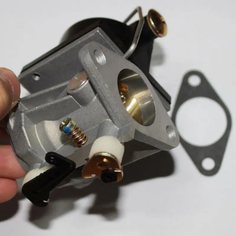 ZAMDOE 640065 640065A Carburetor For Tecumseh OHV110 OHV115 OHV120 HV125 OHV130 OVH135 OV358EA 13.5HP 14HP 15HP Lawn Mower Engines, With Gasket Air Filter Fuel Line