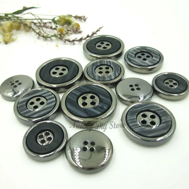 21.5mm 144pcs/lot 4 holes combine suit buttons high quality men's