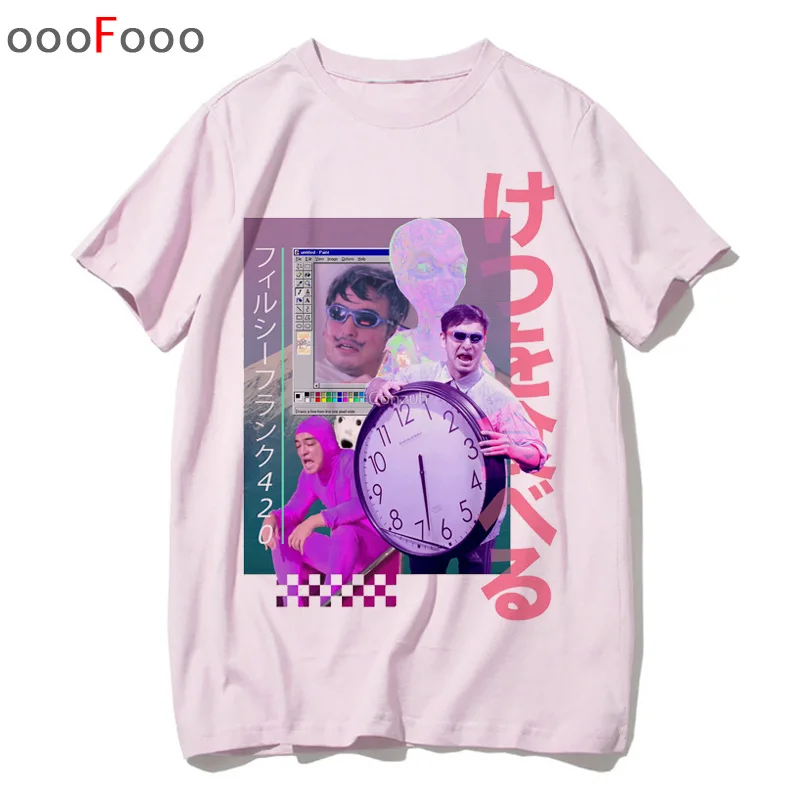 Футболка vaporwave топы в стиле Харадзюку футболка с грустной девушкой ретро аниме