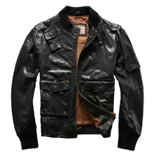 Мужская замшевая кожаная мужская одежда, куртка из козьей кожи