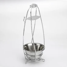 Нержавеющая сталь уголь для кальяна держатель корзина кальяна углеродная корзина для кальяна Chicha Narguile аксессуары для курения серебро