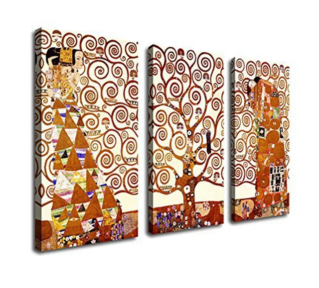 3 Piece Painting Wall Art Tree Of Life Modern Canvas Clical Oil 3 Piece Painting Wall Art Tree Of Life Modern Canvas Clical Oil Living