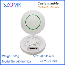 10 шт., 200*45 мм пластиковый корпус маршрутизатор контроллер коробка szomk умный дом abs пластиковый корпус электронное устройство pcb коробка