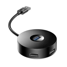 4 usb порта Высокоскоростной адаптер концентратор для ПК Компьютерные аксессуары Micro USB 3,0 концентратор многопортовый usb-адаптер с интерфейсом питания