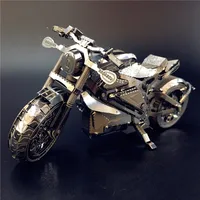 MMZ MODEL NANYUAN 3D Metal puzzle Vengeance Motorcycle Collection Puzzle 1:16 l DIY 3D Laser Cut Model Toys for Adult 2