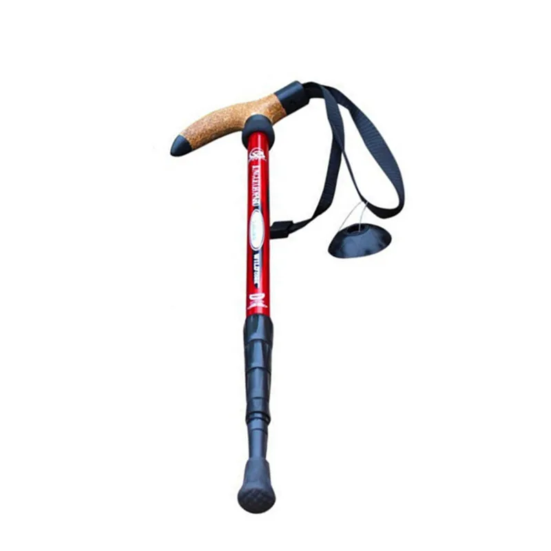 Ultraligero bastón para ancianos bastón telescópico Trekking, senderismo para hombre viejo