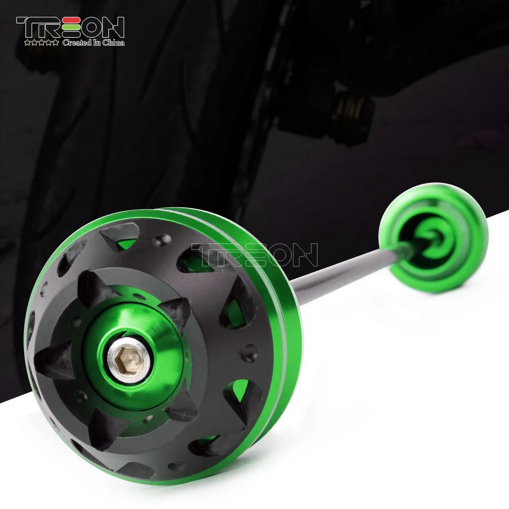 

Motorcycle Front Wheel Axle Cover For KAWASAKI ZZR 1400 ZX-14R H2R Z800 Z1000 Z1000SX Ninja 1000 Falling Protector