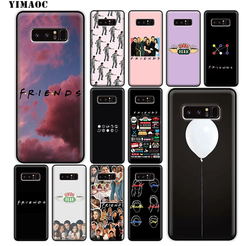 YIMAOC Friends Tv Show Funny Soft Silicone Case for Samsung Galaxy S10 S10e S9 S8 Plus S7 S6 Edge J6 Cover |