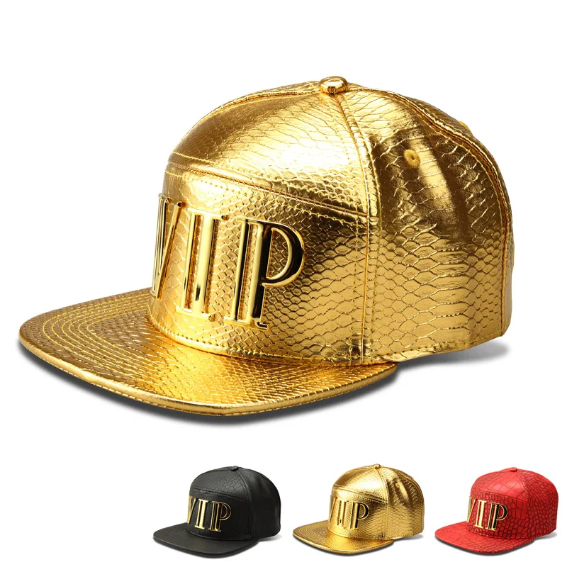 ВИП новый Крокодил зерна прилив бренд бейсбольная кепка письма с плоским полями шляпа хип-хоп шляпа PU кожаный snapback кости оптовая