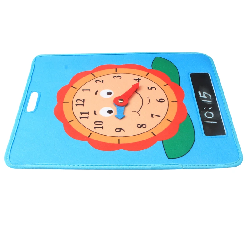  Baby Early Educational Toys Gift Kids Montessori Cognitive Clock Time Learning Teaching Supplies Er - 33028129558
