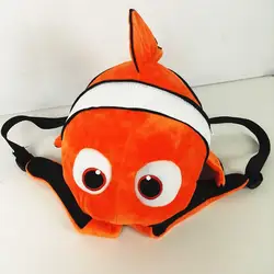 Кэндис Го! Милые плюшевые игрушки мультфильм рыба-клоун Немо Кукла Рюкзак Дети школьный сумка творческий день рождения Рождественский