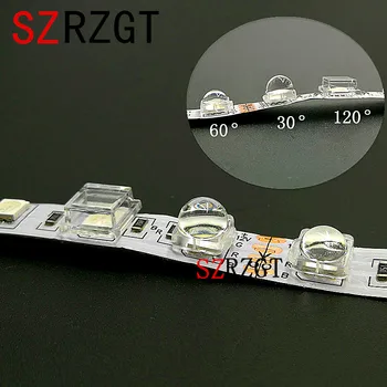 

100pcs lens For LEDS 5050 SMD 30 60 120 Degree Angle