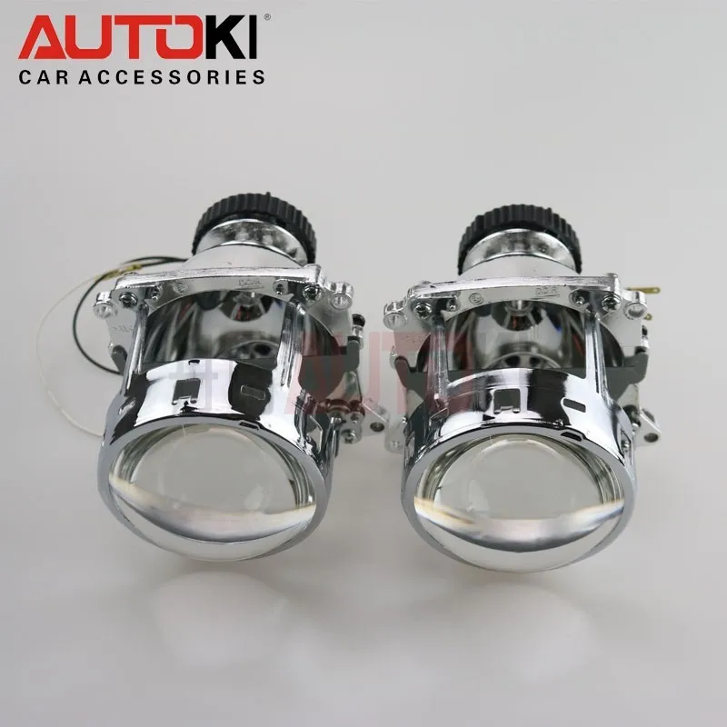 Autoki 3,0 дюймов Bos-ch E46r H7 D2S Би-ксеноновые линзы проектора замена для BMW E46 использовать H7 лампы