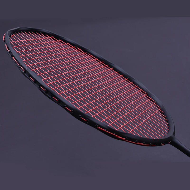 Raqueta de Bádminton de alta tensión para hombre, G raqueta de Bádminton de alta tensión, velocidad de curva LOKI, 75g, 22-32LBS