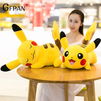 

1pc 25/40cm High Quality Kawaii Pikachu Plush Toys Cute Stuffed Animal Dolls Movie Tv Doll Christmas Birhday Gift For Kids