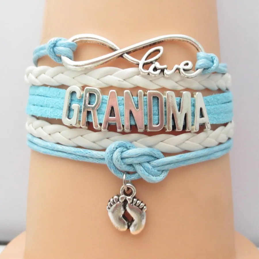 Fashion Bracelets Infinity Love Grandma Bracelet Charm Bangles Fashion Bracelets Infinity Love Grandma Bracelet Charm Bangles Hot Gift In From Jewelry Accessories On Aliexpress