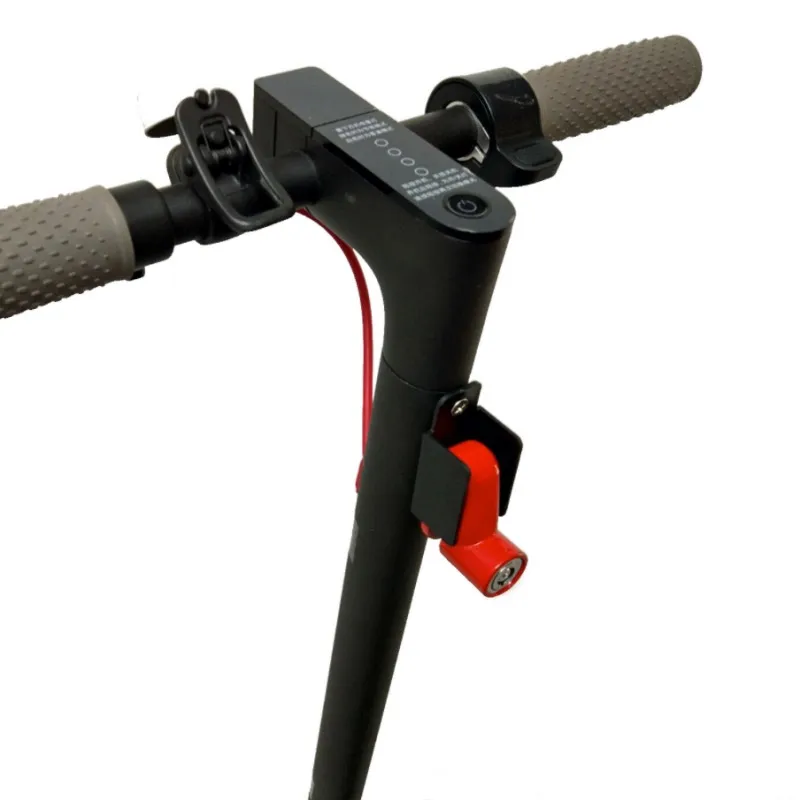 Xiaomi m365 مكافحة سرقة مكبح قرصي قفل مع أسلاك الفولاذ ل Xiaomi Mijia M365 سكوتر كهربائي لوح التزلج عجلات قفل مكبح قرصي