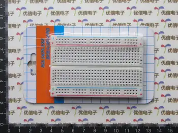 

Free shipping bread board / Mini Breadboard / experiment board / Universal board / 8.5CM * 5.5CM / It can be combined stitching