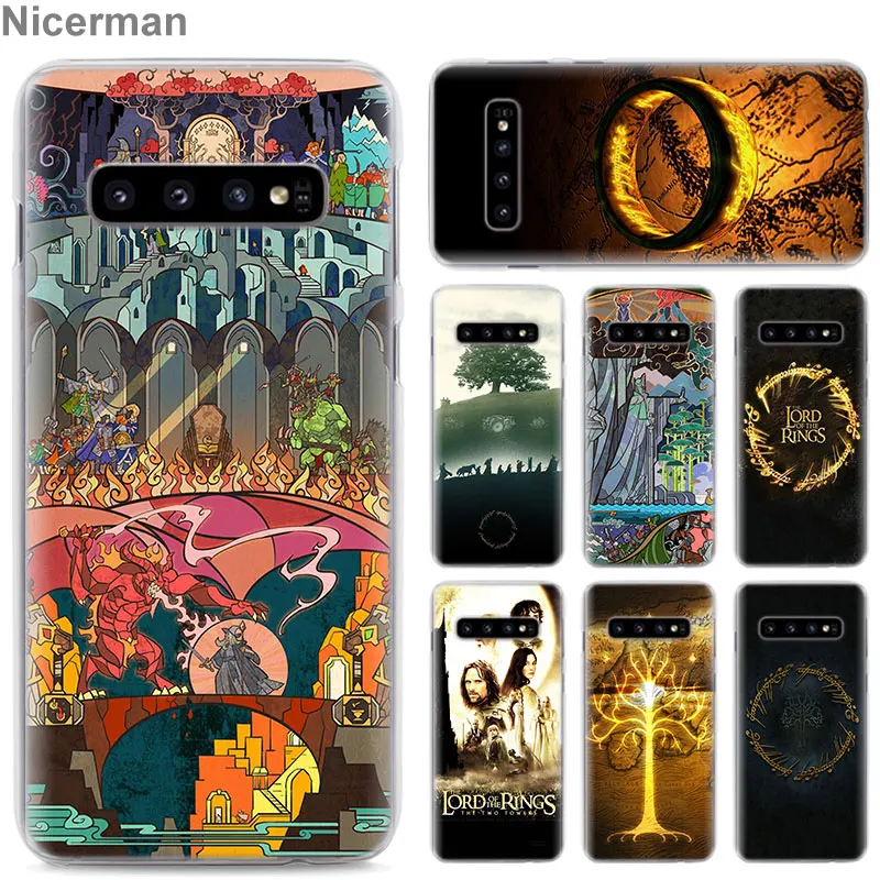 

The Lord of The Rings Hobbit Phone Cases for Samsung Galaxy S10e S10 Plus S8 S9 Plus S6 S7 Edge A40 A50 A70 M20 Case Coque