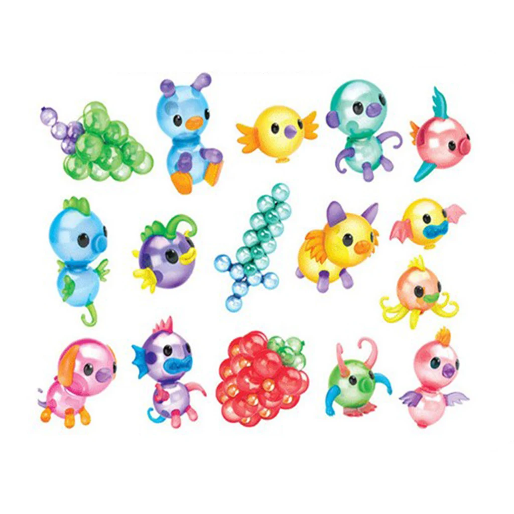 Magic Sticky Balloon Inflator Set DIY Craft Kits Fun Inflatable Toys for Kids Aged 4 and Up
