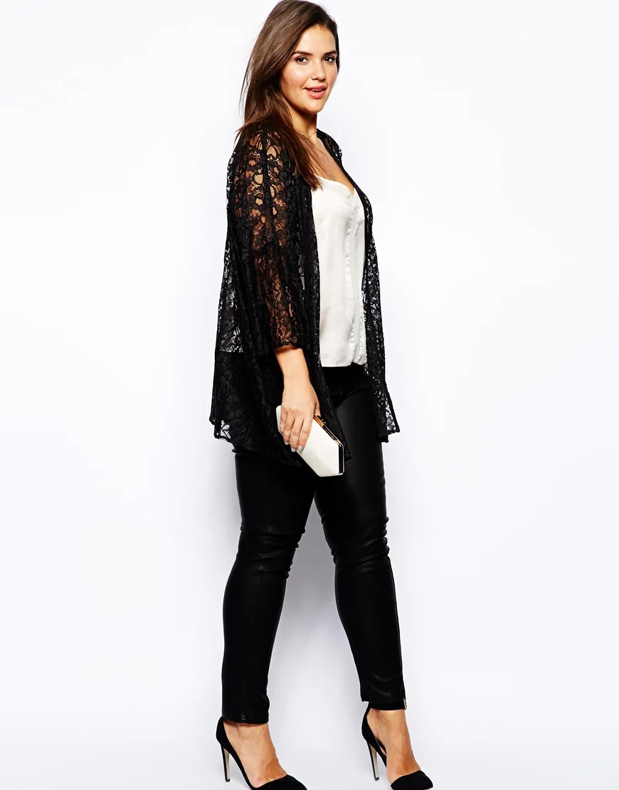 Popular Black Shrug Cardigan-Buy Cheap Black Shrug Cardigan Lots Plus Size Women Lace Cardigan 4xl 5xl 6xl Women Large Sizes Black Coat Lace Long Shrug - Popular Black Shrug Cardigan-Buy Cheap Black Shrug Cardigan Lots