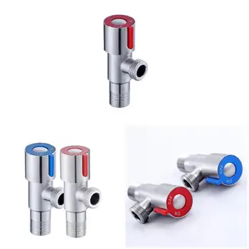 

Newly Angle Valves Brushed Stainless Steel Valve Bathroom Accessories Angle Valve Toilet Sink XSD88