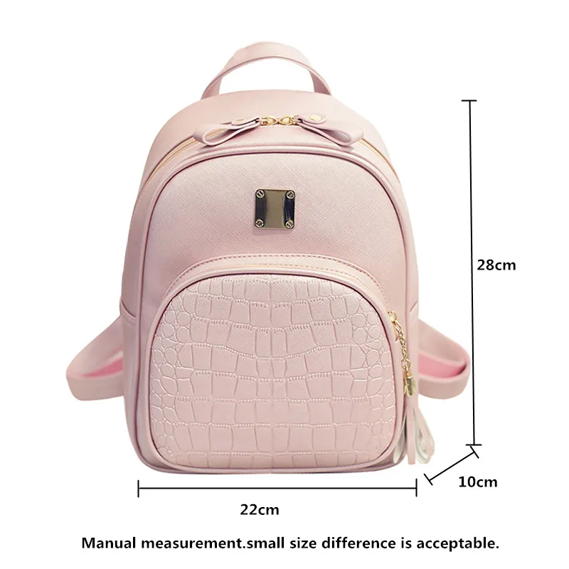 Mochila mujer pu mochila de cuero para Niñas coreano femenino escuela mochila SAC a dos mini bolsa de alta calidad mochila
