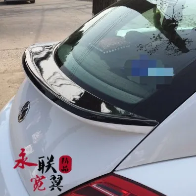 

For Beetle Spoiler High Quality ABS Material Car Rear Wing Primer Color Rear Spoiler For Beetle Spoiler 2012-2018