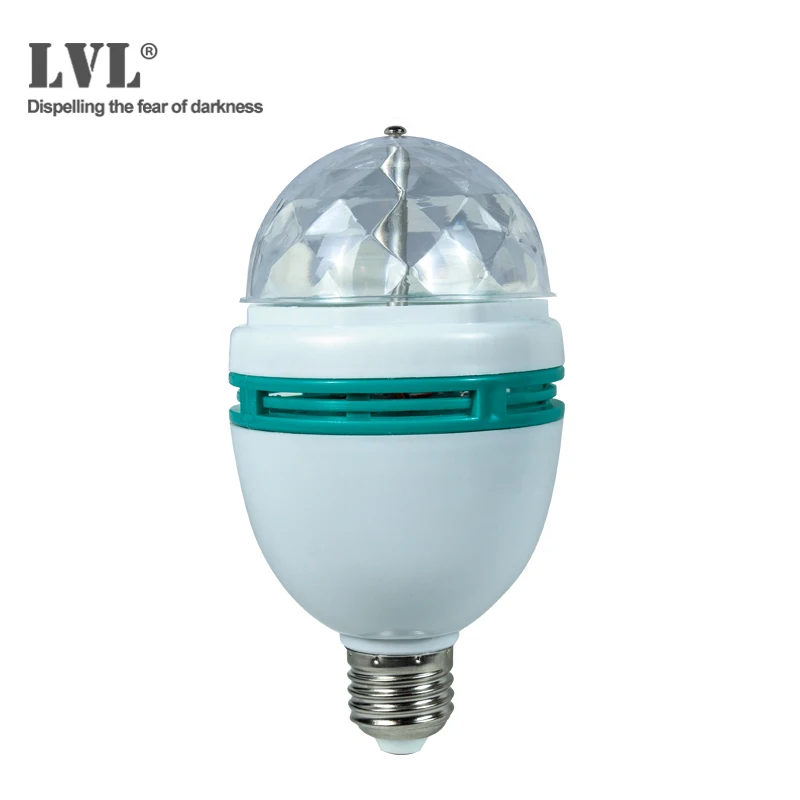 Buy Flashlight LED Rotating Disco Bulb with E27 Screw