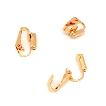 

10Pcs Earring Converters Turn Any Pierced Earrings Into Clip-On Jewelry Findings