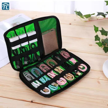 

Organizer Case SD Card USB Hard Disk Bag Nylon Cable Digital Flash Drives External Storage Waterproof Shockproof Travel Portable