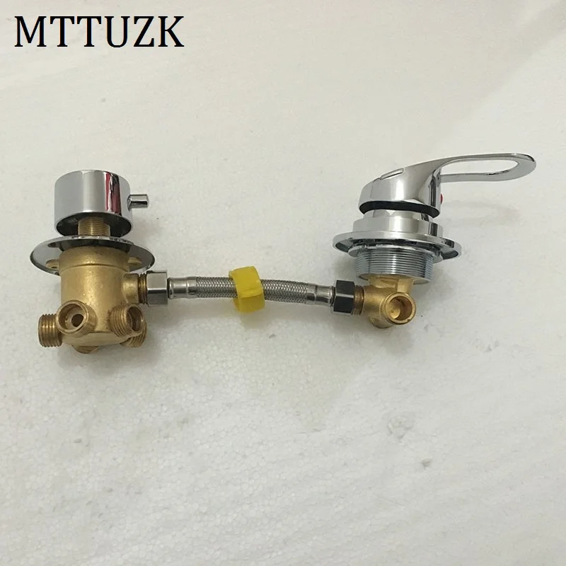 MTTUZK настенный 2/3/4/5 способов выхода воды латунный душевой кран винт или Интубация
